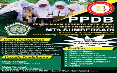 PPDB Tahun Pelajaran 2022/2023